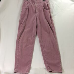 1980s Vintage Lee Pink Corduroy V-Yoke High Rise Pants Women’s Size 16 Tapered